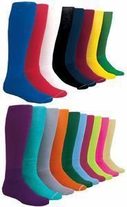  New 1 Pair Solid Soccer Socks in Your Color Size