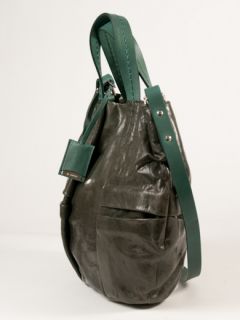 New Jil Sander Leather Handbag Purse Rtl $1300