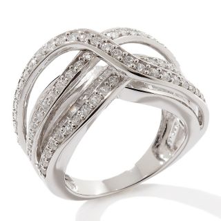 166 515 absolute 2 52ct absolute triple overlay bridge band ring