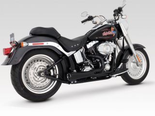 Vance Hines Black Competition Exhaust HD Fatboy FLSTF