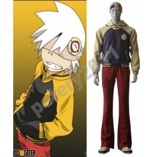 Soul Eater Evans Cosplay Costume All Size