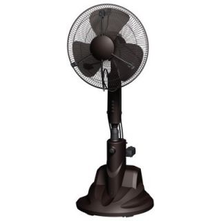 16 Portable Cooling Fan Dry Misting Fan Water Mist Fan Cools Down 25