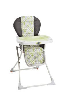 features of evenflo snap high chair mesa green lightweight compact and