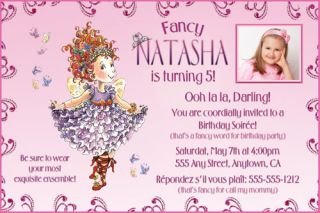 Disney Princess Custom Photo Birthday Party Invitations & FREE Thank U