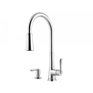 Price Pfister GT529 MDC Pull Down Kitchen Faucet Chrome