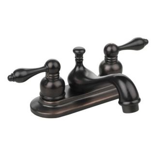 oil rubbed bronze bathroom faucet centerset