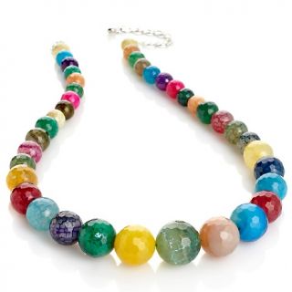 177 268 mine finds by jay king brightly colored cracked quartz beaded