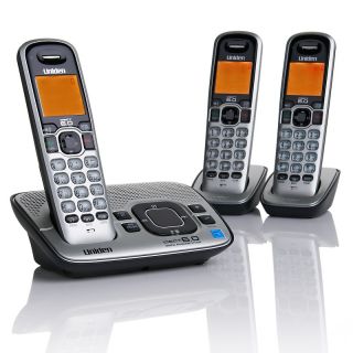 164 927 uniden dect 6 0 3 pack cordless phones with digital answering