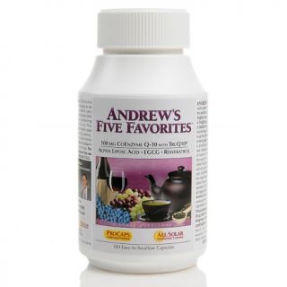  Antioxidants Andrew Lessman New Andrews 5 Favorites   180 Capsules