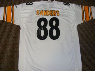 Emmanuel Sanders Autographed Authentic Pittsburgh Steelers Jersey