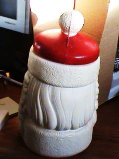 Plastic Blow Mold SANTA Clause Cookie Jar 1970s By Empire Exce. Cond