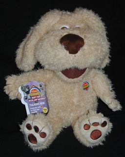  TALKING FRIENDS BEN DOG SOFT TOY PHONE APP SOUNDS PLUSH DOLL NEW