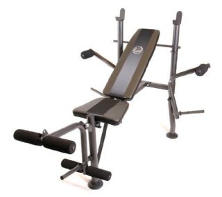 Pro Weight Bench Sit Up Exercise w Butterfly Board FID