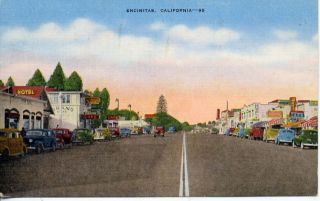 Postcards Sierra Madre California Street Encinitas CA