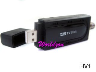 New USB HDTV Tuner Stick HD TV Card ATSC Video DVR HV1