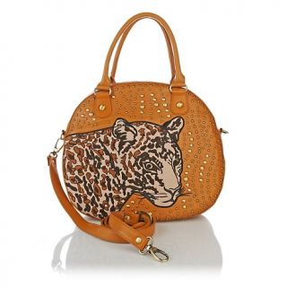 176 352 sharif leather cougar circle tote with studs rating 4 $ 119 95