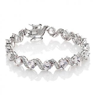 Victoria Wieck Absolute™ Round and Pavé S Link Bracelet