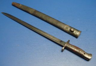 Enfield WW1 P1907 Bayonet Hooked Quillion Removed