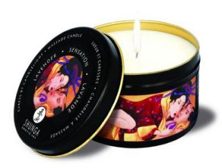 Shunga Erotic Massage Oil Warming Lotion Scented Candle Sensation