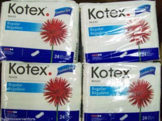 Lot New Assorted Kotex Poise Feminine Hygiene Products