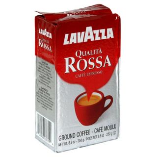 Lavazza Qualita Rossa Caffe Ground Espresso 8 8 oz Bric