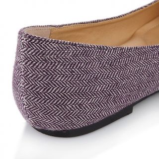 theme tweed ballet flat with patent toe cap d 00010101000000~203861