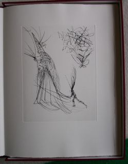 Dali Salvador Faust 21 Etchings HANDSIGNED 1969 Referenced in Field