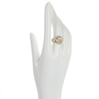 Victoria Wieck 2.01ct Absolute™ Baguette and Pavé Knotted Band Ring