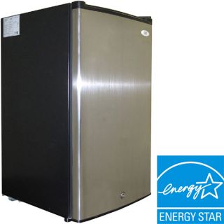 Upright Freezer w/ Lock & Key, Stainless Steel Energy Star