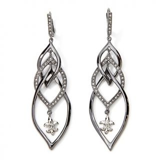 207 395 love rock by loree rodkin fleur de lis delicate drop earrings