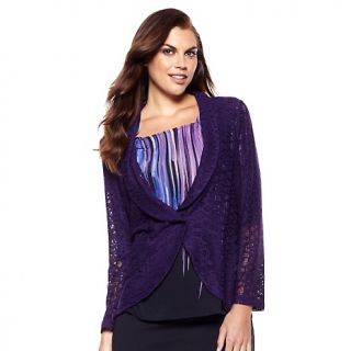 202 330 csc studio lace shawl collar jacket note customer pick rating