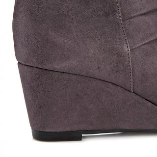 Hot in Hollywood Pleated Wedge Booties