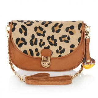 203 531 barr barr printed haircalf leather bag with chain strap rating