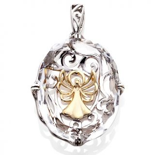 204 925 michael anthony jewelry sterling silver and gold plated clear