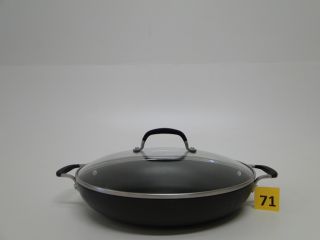   Calphalon 1770501 Nonstick 12 Inch Everyday Pan With Glass Dome Lid