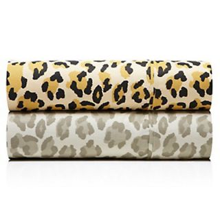 216 534 highgate manor 300 tc leopard print cotton sheet set queen