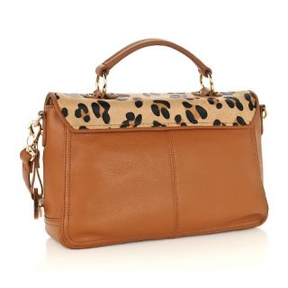 Handbags and Luggage Satchels Barr + Barr Printed Haircalf and