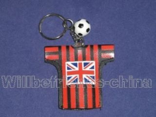England Football Soccer T shirt Jersey FlashLight Keyring Keychain