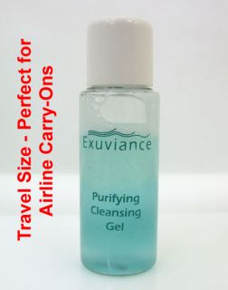 Now to the store shelf comes this Exuviance Purifying Cleansing Gel.