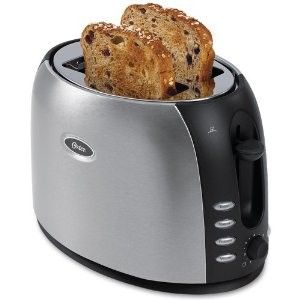 description oster 2 slice toaster brushed stainless steel beautifully