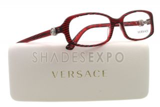 New Versace Eyeglasses ve 3149B Red 935 54mm VE3149