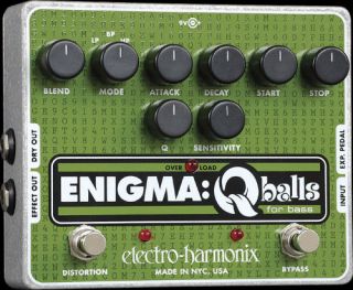The Electro Harmonix Enigma is a powerful and precise envelope filter