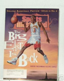 Felipe Lopez St Johns 1994 Sports Illustrated Big East Basketball