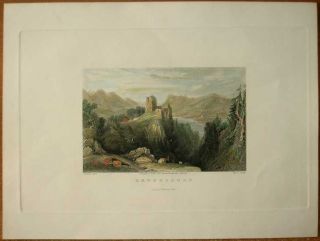 1836 Allom print BRUNNENBURG, MERAN / MERANO, SOUTH TIROL, ITALY (#7)