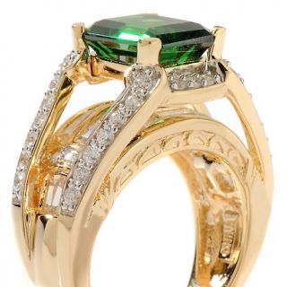Victoria Wieck 7.08ct Absolute™ Emerald Color Bridge Ring