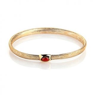 228 368 michael anthony jewelry 10k reversible gemstone woven bracelet