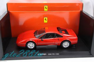 Kyosho 1 18 Scale Ferrari 328 GTB 1988 Red 328GTB Mega RARE