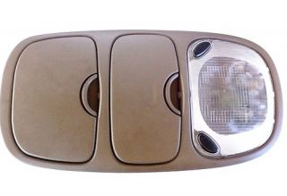 98 02 Ford Expedition Overhead Tan Dome Light New