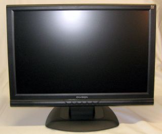Envision H22W Black LCD Flat Screen Wide Screen Monitor for Parts