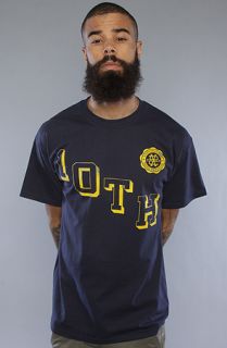 10 Deep The Academy Tee in Navy Concrete